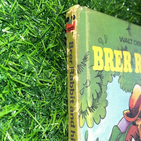 Brer Rabbit and His Friends Book Vintage Hardcover Walt Disney 1973 Childrens - Picture 7 of 12